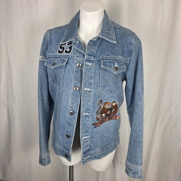 Disney Jackets & Blazers - Disney NEVERLAND Collector's Denim Jean Jacket Sz S